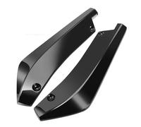 Alerón Paneles Laterales 2PCS Lip Parachoques Trasero Difusor Divisor Canard Spoiler Kit Carrocería Protección Accesorios para Elantra para Genesis 40cm(Negro)