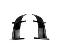 Alerón Paneles Laterales Alerón Trasero Estilo AK Techo Maletero Kit Carrocería Divisor Alerón Trasero para VW para Golf 8 MK8 GTI R GTD GTE 2021-2023(Negro Brillante)