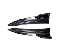 Alerón Paneles Laterales Kit Carrocería Difusor Lateral Parachoques Trasero para Serie 3 G20 G21 MSport M340i 2019-2021(Aspecto Carbono)