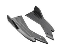 Alerón Paneles Laterales para Hyundai para Tiburon Parachoques Trasero Spoiler Lip Splitter Difusor Kit Cuerpo Cubiertas Protectoras Faldón Lateral(Fibra de Carbon)