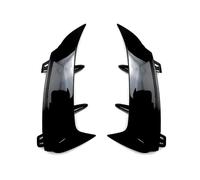 Alerón Paneles Laterales Pegatinas Guardabarros Alerón Moldura Parachoques Trasero para Mercedes para Benz Clase A W177 A180 A200 A220 AMG Hatchback 2018-2023(Negro Brillante)