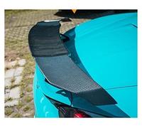 Alerón para Coche Alerón Trasero Universal Fibra De Carbono para Cayenne 718 981 987 para Cayman para Boxster Accesorio De Reparación para Maletero(Abs Carbon Fiber)