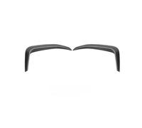 Alerón para Parachoques Delantero Hoja Ceja Clara Cuchillo Viento Fibra Carbono Pegatina Cubierta Decorativa ABS para Ford para Mustang MTVTFECEWG(Matte Carbon)