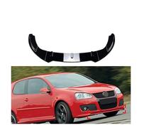 Alerón para VW para Golf 5 para Golf MK5 para GTI para Jetta MK5 para GLI Paragolpes Delantero Coche Difusor Labios Kit Carrocería Protector Parachoques Piezas Alerón Delantero(Type B Gloss Black)