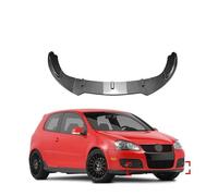 Alerón para VW para Golf 5 para Golf MK5 para GTI para Jetta MK5 para GLI Paragolpes Delantero Coche Difusor Labios Kit Carrocería Protector Parachoques Piezas Alerón Delantero(Type A Carbon Look)