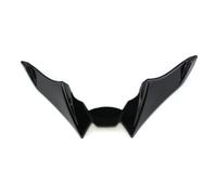 Alerón para Y&amaha para MT-09 2021-2024 Alerón Carenado Delantero Motocicleta Protección Aerodinámica Cubierta Carcasa ala Carenado de Motocicleta(Negro Brillante)
