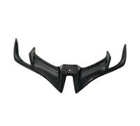 Alerón para Y&amaha YZF-R125 para Y&amaha R125 YZF-R15 2017-2020 Carenado Delantero Cubierta Aerodinámica Cubierta Alerón Carenado Delantero Motocicleta Carenado de Motocicleta(Carbón)