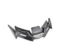 Alerón para YZF R15 V4 R15M 2021 2022 2023 Protector ala Delantera para Motocicleta Decoración Accesorios para Aletas Winglet(Carbon)