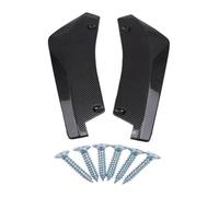 Alerón Parachoques Delantero 1 Par Winglets Extensión Falda Lateral Coche Tira Parachoques Delantero Trasero Alerón Difusor Divisor Protector De Arañazos(Carbon Fiber)