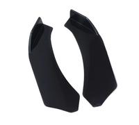 Alerón Parachoques Delantero 2pcs Difusor De Parachoques Delantero Coche Negro Protector Cuerpo Labio Canard con Divisor Kit