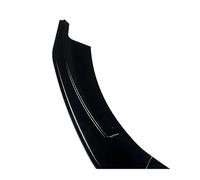 Alerón Parachoques Delantero Estándar Lámina Divisoria Inferior Imitación Fibra Carbono/Negro Brillante para VW para Golf MK6 2008 2009 2010 2011 2012(Glossy Black)