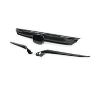 Alerón Parachoques Delantero para Accord Sedan JDM Sport 2018-2020 10.a Generación Racing Grill Parachoques Superior Capó Parrilla Delantera Lip Divisor Labios(Negro Brillante)