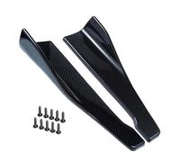 Alerón Parachoques Delantero para Alfa para Romeo 159 Parachoques Delantero Trasero Winglets Falda Lateral Tira De Extensión Alerón Difusor Divisor Protector Arañazos(Carbon Fiber)