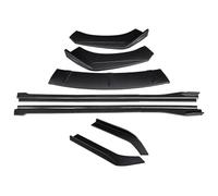 Alerón Parachoques Delantero para Magotan B7 2012-2016 Carrocería Labios Parachoques Delantero Alerón Barbilla Extensiones Faldas Falda Paso Lateral Ángulo Envoltura(B)