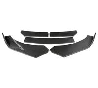 Alerón Parachoques Delantero Universal Para Vw Coche Parachoques Delantero Kit De Carrocería Con Alerón Separador(5pieces Carbon Fiber)