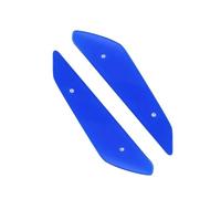 Alerón Spoiler para Suzuki para GSX-R1000 para GSXR1000 L7 2017 2018 2019 2020 2021 2022 Piezas Carenado Motocicleta Kit ala Aerodinámica Carenado Aleta Fija(Replace-Blue)
