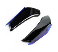 Alerón Spoiler para Suzuki para GSX-R1000 para GSXR1000 L7 2017 2018 2019 2020 2021 2022 Piezas Carenado Motocicleta Kit ala Aerodinámica Carenado Aleta Fija(Azul)
