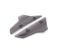 Alerón Spoiler para XL 750 para Transalp para XL750 para TRANSALP 2023 2024 Nuevos Paneles Laterales Acrílico Motocicleta Deflector Viento Alerón Delantero Parabrisas(Front - Smoky)