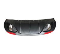 Alerón Tapa Maletero para A&lfa para Romeo para Giulia Sedan 4 Puertas 2016 2017 Difusor De Parachoques Trasero Alerón con Escape(with reflectors)
