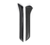 Alerón Tapa Maletero para Asiento para Leon 5F FR MK3 MK3.5 2013-2021 Divisores Laterales Cubierta ala Alerón Trasero Maletero 2 Unids/Set Deflector Alerón Ventana Trasera(Carbon Look)