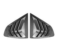 Alerón Tapa Maletero para B&MW X4 G02 M40i 2018-2021 Alerones Traseros Coche Rejilla Ventana Lateral Trasera Embellecedor Obturador Cubierta Parabrisas Cola Parasol(Carbon Fiber Look)