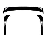 Alerón Tapa Maletero para VW para T&iguan MK2 2017 2018 2019-2023 Alerones Traseros Coche Alerón Techo De Maletero Trasero + Labio Divisor Lateral De Ventana Trasera(Negro)