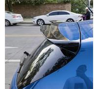 Alerón Techo Alerón Trasero Techo para Seat para Leon MK2 5F 2008 2009 2010 2011 2012 5 Puertas Kit Carrocería con Apariencia Fibra Carbono ABS Negro Brillante.(Glossy Black)