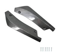 Alerón Techo para Alfa para Romeo 159 Tira Parachoques Trasero Delantero Coche Universal Difusor Alerón Labios Divisor Arañazos Winglets Extensión Faldón Lateral(Carbon Fiber)