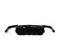 Alerón Techo Trasero Difusor Alerón Parachoques Trasero Coche Protector Placa Escape Divisor para F10 F11 528 535 540 para M-Tech 2011-2016 Spoiler Alerón Trasero(Negro Brillante)