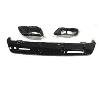 Alerón Techo Trasero Difusor Parachoques Trasero Alerón Labio Y Silenciador Tubo Escape para G06 LCI X6 2020-2024 Spoiler Alerón Trasero