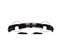 Alerón Techo Trasero Difusor Parachoques Trasero, Protector alerón Divisor para Serie 3 F30 para MT 2013-2019, Decorativo ala Trasera(C)