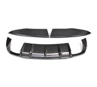 Alerón Techo Trasero Difusor Trasero Alerón Divisores Traseros para S3 RS3 Sportback 2014-2016 Parachoques Spoiler Alerón Trasero(Rear Bumper Splitter)