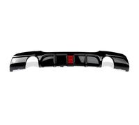 Alerón Techo Trasero Difusor Trasero Tubo Escape Doble Estilo F1 para 3ER E90 E91 330 335is para M-Tech 2005-2013 Spoiler Alerón Trasero(Glossly Black)