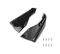 Alerón Techo Trasero Extensiones Difusores Laterales Esquina Parachoques Trasero para Chevrolet para Corvette C7 para Stingray 2014-2019 para Carrocería Spoiler(Glossy Black)