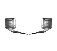 Alerón Techo Trasero para Serie 2 G87 2023 + MP Estilo Separador Labios Parachoques Trasero Cubierta Ventilación Embellecedora Parte Marco Entrada Spoiler Alerón Trasero(Aspecto de Carbono)