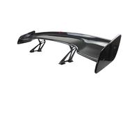 Alerón Techo Trasero Universal GT Estilo Alerón Trasero ala Cola Presa De Aire Sedán Cuerpo Kit Decoración Fibra Carbono Carreras(Mirada de Fibra de Carbono)