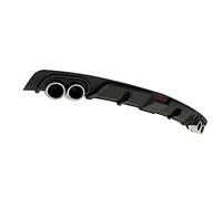 Alerón Techo Ventana Alerón Trasero Difusor De Parachoques Trasero Coche Plástico ABS Negro Alerón Estilo Kit Cuerpo Deflector Divisor Labios Apto para VW para Jetta(Model 2)