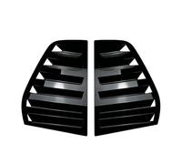 Alerón Traser para para Golf 5 para Golf 6 para Golf 7 MK5 MK6 MK7 MK7.5 2003-2020 1 Par Alerón Embellecedor De Ventana Lateral Trasera Trasero Alerón(Glossy Black2)