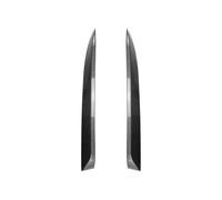 Alerón Trasero 2 Uds para X6 E71 2008-2014 Ventana Trasera Alerón Lateral Canard Divisor Ventana Trasera Alerón Lateral Divisor Negro Brillante Maletero Coche Alerón