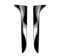 Alerón Trasero 2X para A4 B8 para Allroad para Avant 2016-2009 Alerón Lateral Trasero Canard Divisor Plástico Ventana Trasera Lateral ABS Negro Brillante Trasero Spoiler