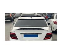 Alerón Trasero Alerón Techo ABS para Coche Trasero Sin Pintar Imprimación/Negro/patrón Fibra Carbono para Benz para Clase C W204 2008 2009-2013(Carbon Patter)