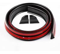 Alerón Trasero Alerón Trasero De Goma Suave para Coche para Alfa para Romeo 156 Sedán 932 1998-2005, Adhesivo para El Borde del Alerón del del Maletero. Alerones Traseros para Coche( C Matt Black)