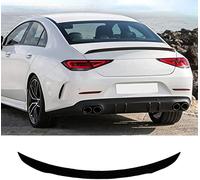 Alerón trasero alerón tronco alerón para Mercedes-Benz CLS W257 CLS300 CLS350 CLS53 C257 Sedan 2019 2020, ABS Alerón del Tronco Spoiler Trasero Coche, Auto Accesorios Decorativos exteriores
