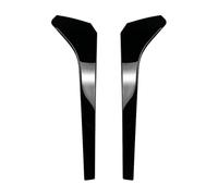 Alerón Trasero Coche 1 par alerón Lateral Ventana Trasera para VW para Tiguan MK2 para r-Line 2017-2023 Divisor Canard Trasero Accesorios automóviles(Gloss Black)
