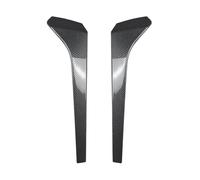 Alerón Trasero Coche 1 par alerón Lateral Ventana Trasera para VW para Tiguan MK2 para r-Line 2017-2023 Divisor Canard Trasero Accesorios automóviles(Carbon Look)