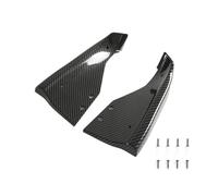 Alerón Trasero Coche Extensiones Difusores Laterales Esquina Parachoques Trasero para Chevrolet para Corvette C7 para Stingray 2014-2019 para Carrocería Alerón Techo(Carbon Fiber Print)