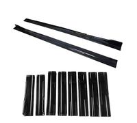 Alerón Trasero Coche Faldones Laterales para Serie 3 F30 F31 2012-2018, ABS, Pintados en Negro Brillante, extensión de Panel basculante, Accesorios. Maletero Coche Spoiler