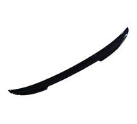 Alerón Trasero Coche para BM-W X6 G06 F16 E71 E72 2008-2023, Aleron para Maletero ala Protector De Labio Trasero Antiarañazos Lip Wing Spoiler Accesorios,A/Black