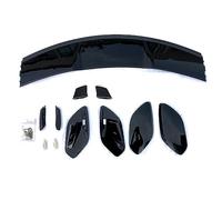 Alerón Trasero Coche para Mercedes para Benz X156 Clase GLA GLA250 45 AMG Techo Ventana Maletero + Divisor Lateral Canard Cubierta Ventilación Aire Embellecedora Trasero Protector Difusor Labios