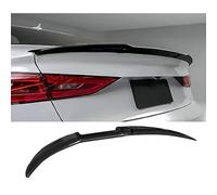 Alerón Trasero Coche para Skoda Octavia IV 2019-2024, Alerón Trasero del Maletero Alerón Trasero Spoilers Traseros Coche Wing Lip Tuning Accesorios,A/Glossy-Black